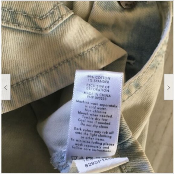 Bullhead Denim Co. Overall Shorts Womens Light Wash Faded Pockets - Picture 5 of 8